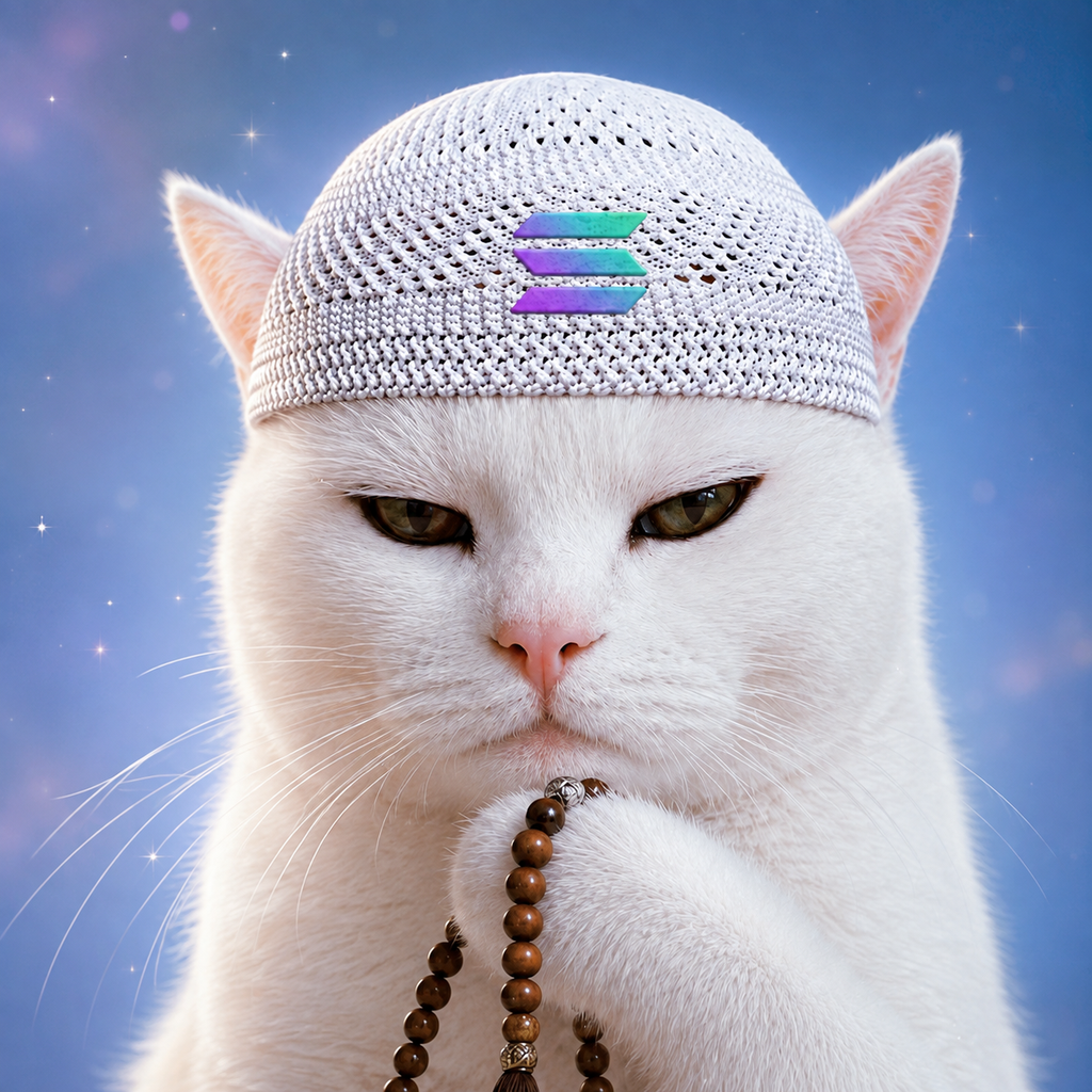 Halal Cat portrait